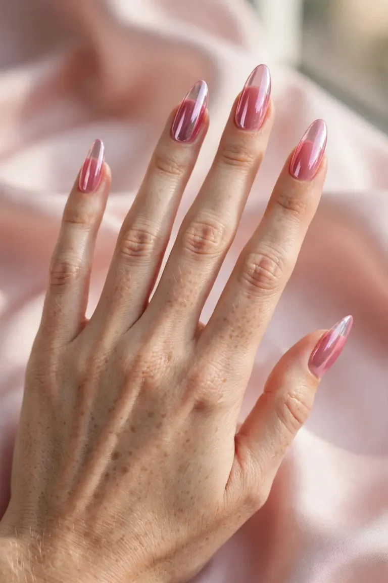 25 Jelly Pink Chrome Nails You’ll Want to Save Immediately