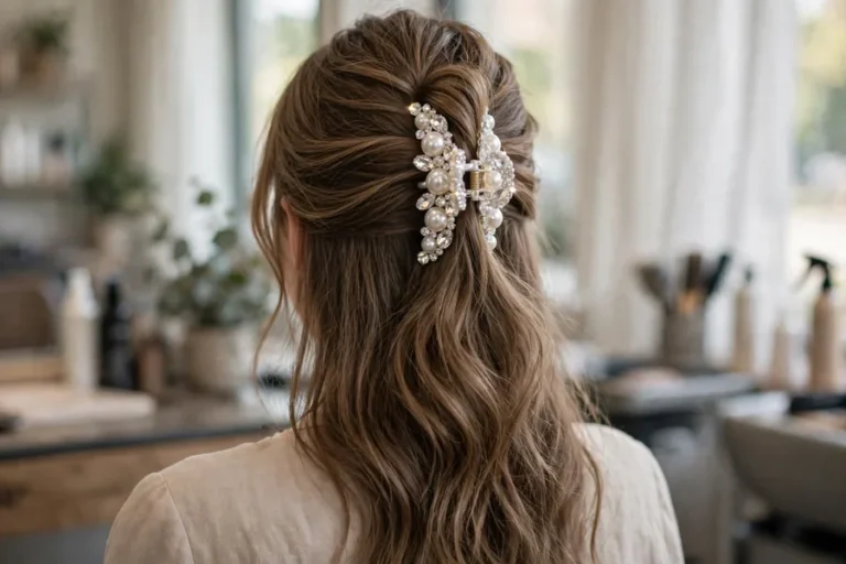 25 Bedazzled Claw Clip Ideas to Elevate Any Hairstyle