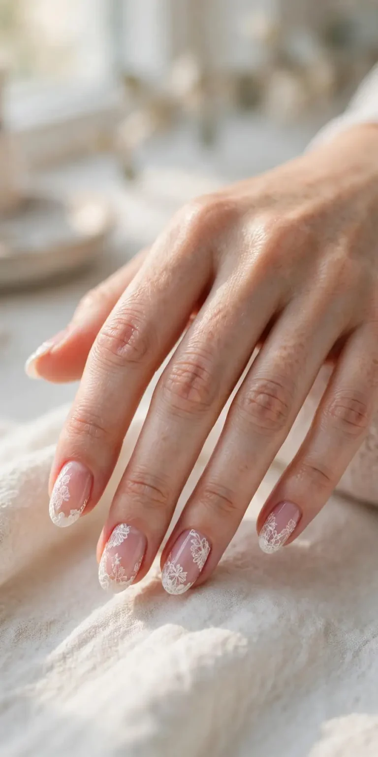 25 Lace-Up Nail Designs: From Bridal Elegance to Gothic Edge
