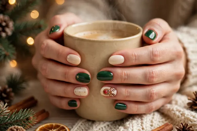 25 Reindeer Nail Ideas for the Cutest Christmas Manicure