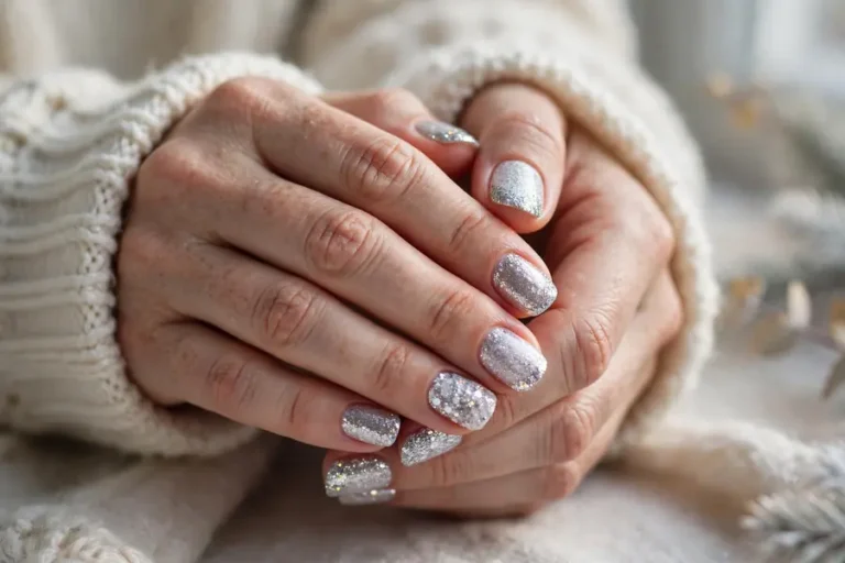 25 Winter Glitter Nail Ideas That Sparkle All Season